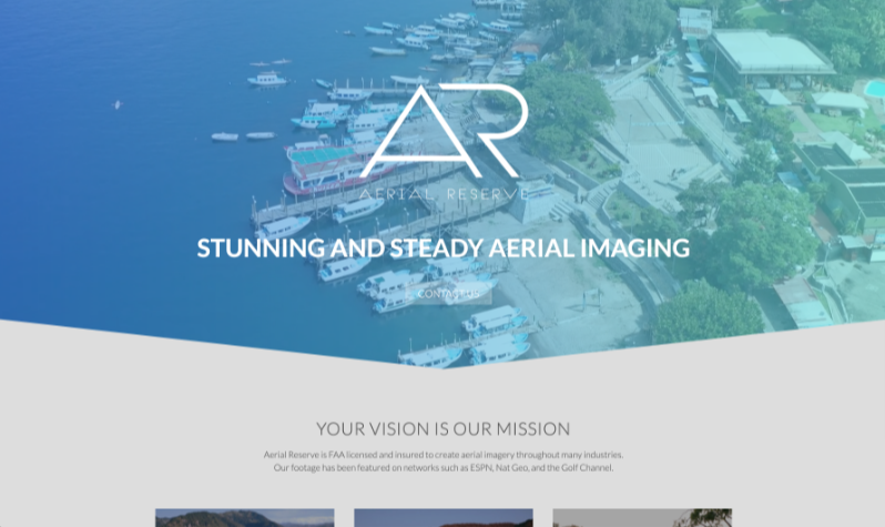 AR-web-screenshot Aerial Reserve Web Screenshot